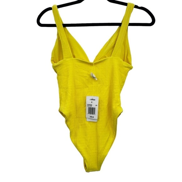 L*SPACE One Piece Swimsuit Wide U Back Seamless Size S NWT - Picture 10 of 12